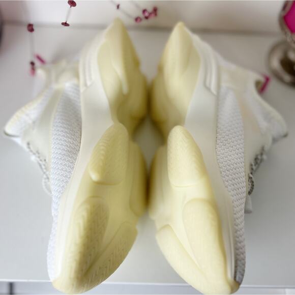 Steve Madden Myles Low Top Chunky Heel Athletic Sneakers White Size 8.5M NWB - Picture 7 of 16